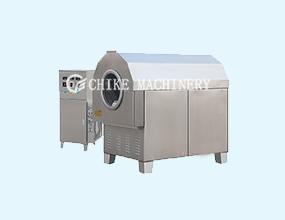 Customer Come Test DCCZ7-10 Roasting Machine