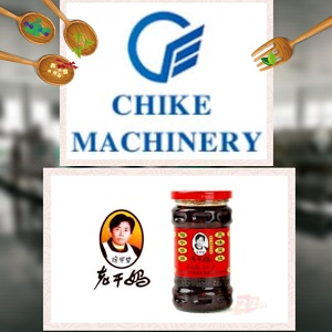 Famous brand of seasoning purchase three 8-meters chili processing line